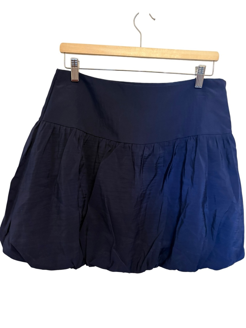 a new day Navy Bubble Mini Skirt